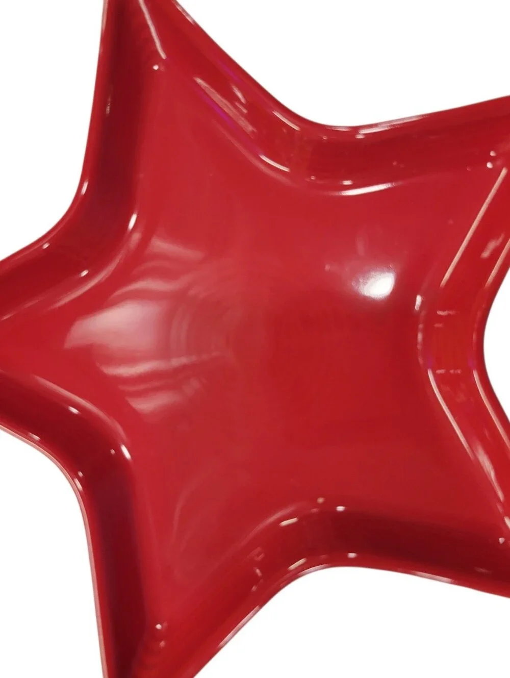 Fiesta Star Shaped Plates Set of 3 Scarlet White Cobalt NWT USA